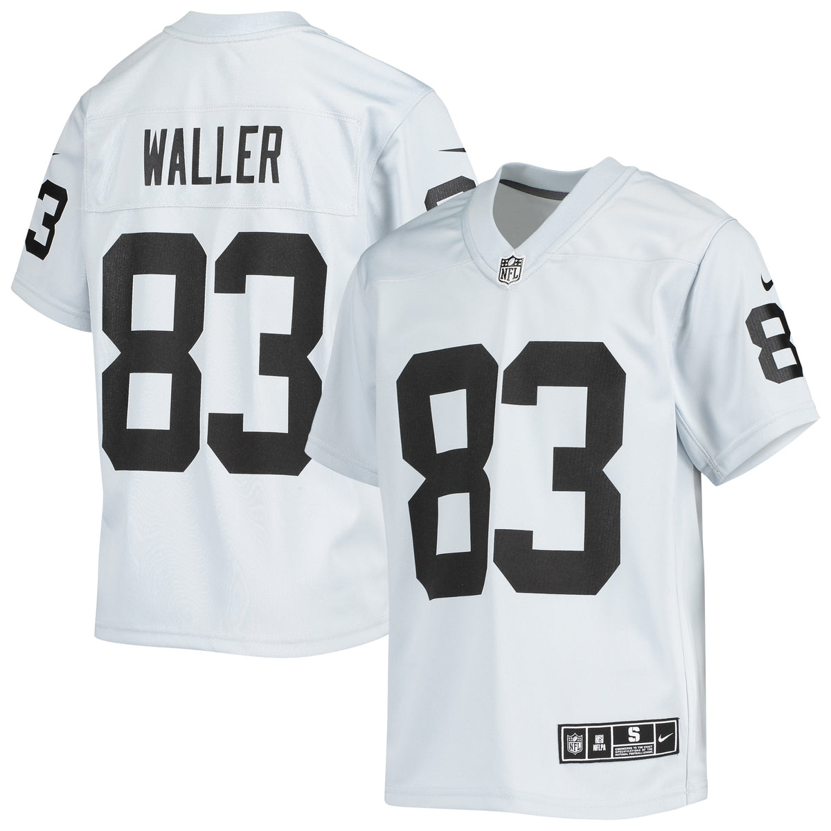 Darren Waller Las Vegas Raiders Nike Youth Inverted Team Game Jersey Silver