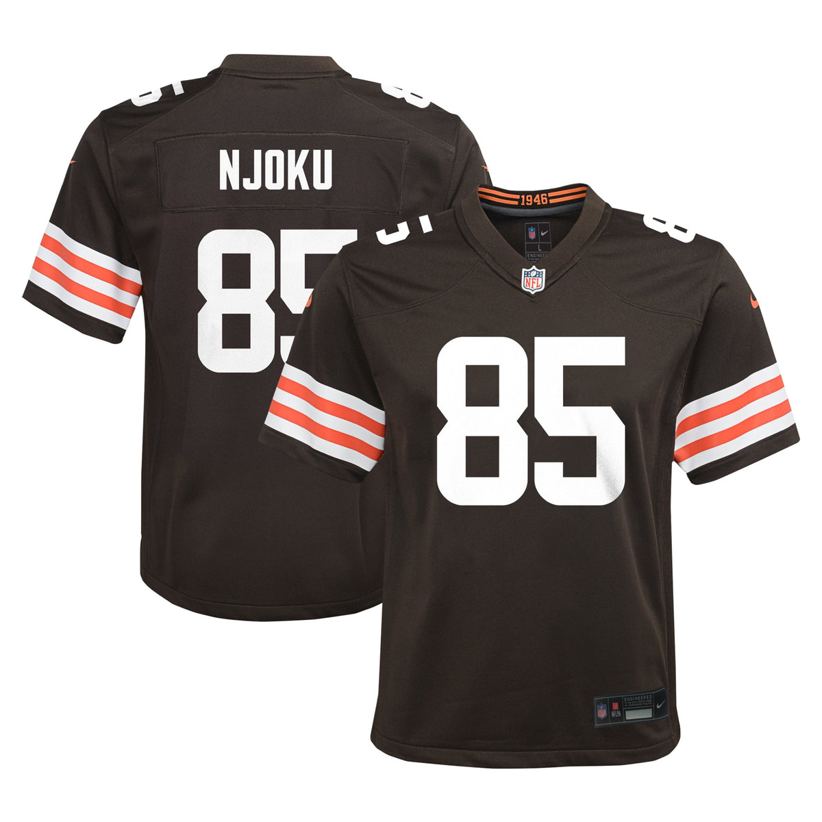 David Njoku Cleveland Browns Nike Youth Game Jersey Brown