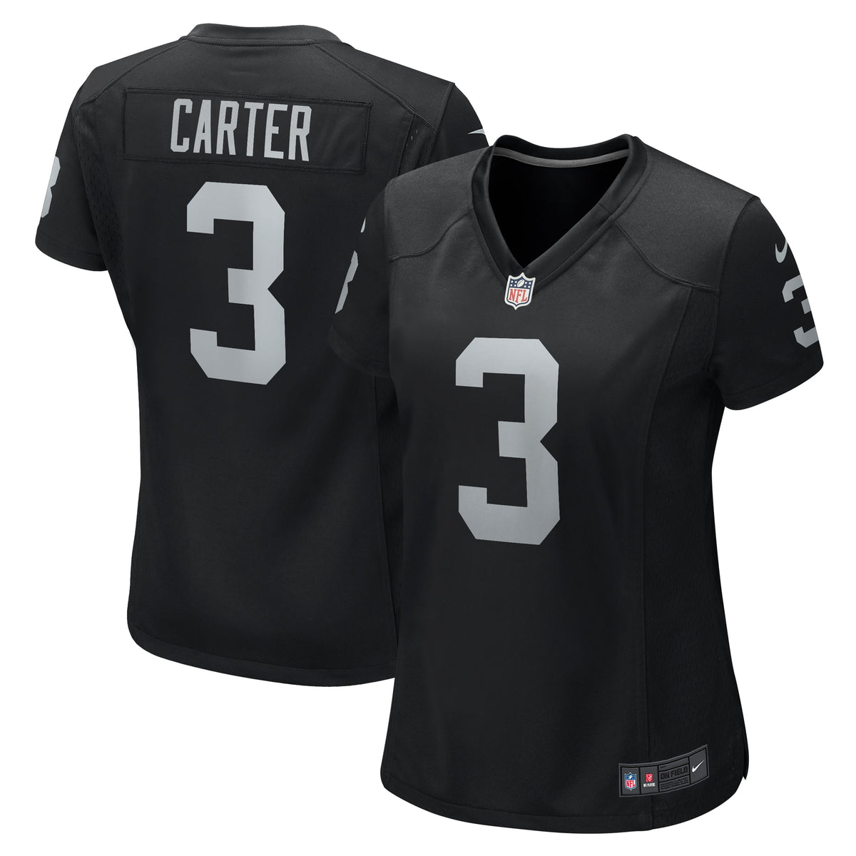 DeAndre Carter Las Vegas Raiders Nike Women's Game Player Jersey Black