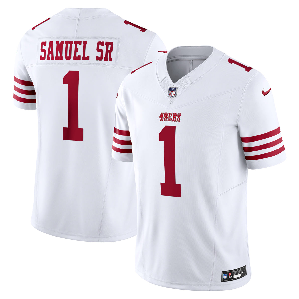 Deebo Samuel Sr San Francisco 49ers Nike Vapor F.U.S.E. Limited Jersey White