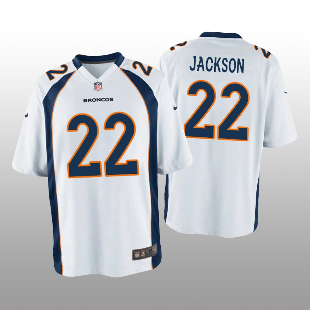 Denver Broncos Kareem Jackson White Jersey Game Youth