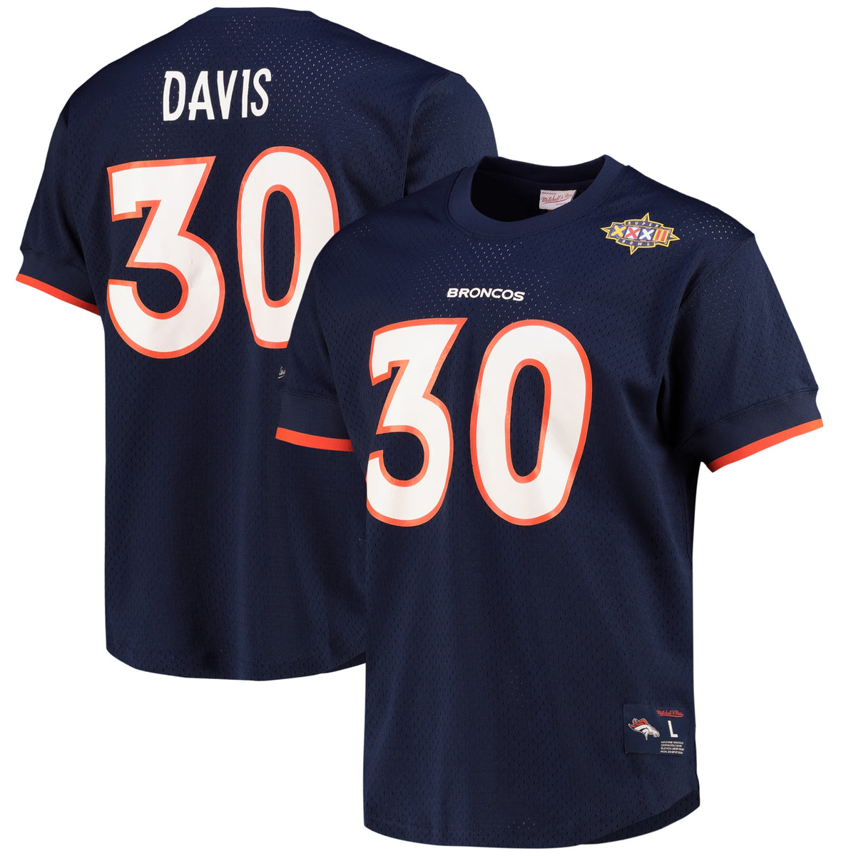 Denver Broncos Name Number Mesh Crew Neck Denver Broncos