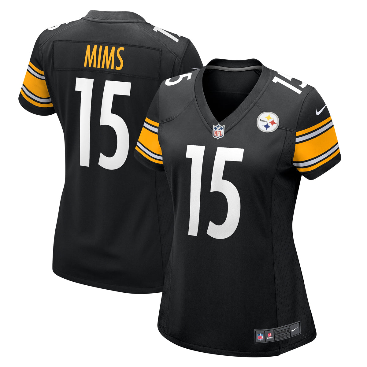 Denzel Mims Pittsburgh Steelers Nike Women's Game Jersey Black