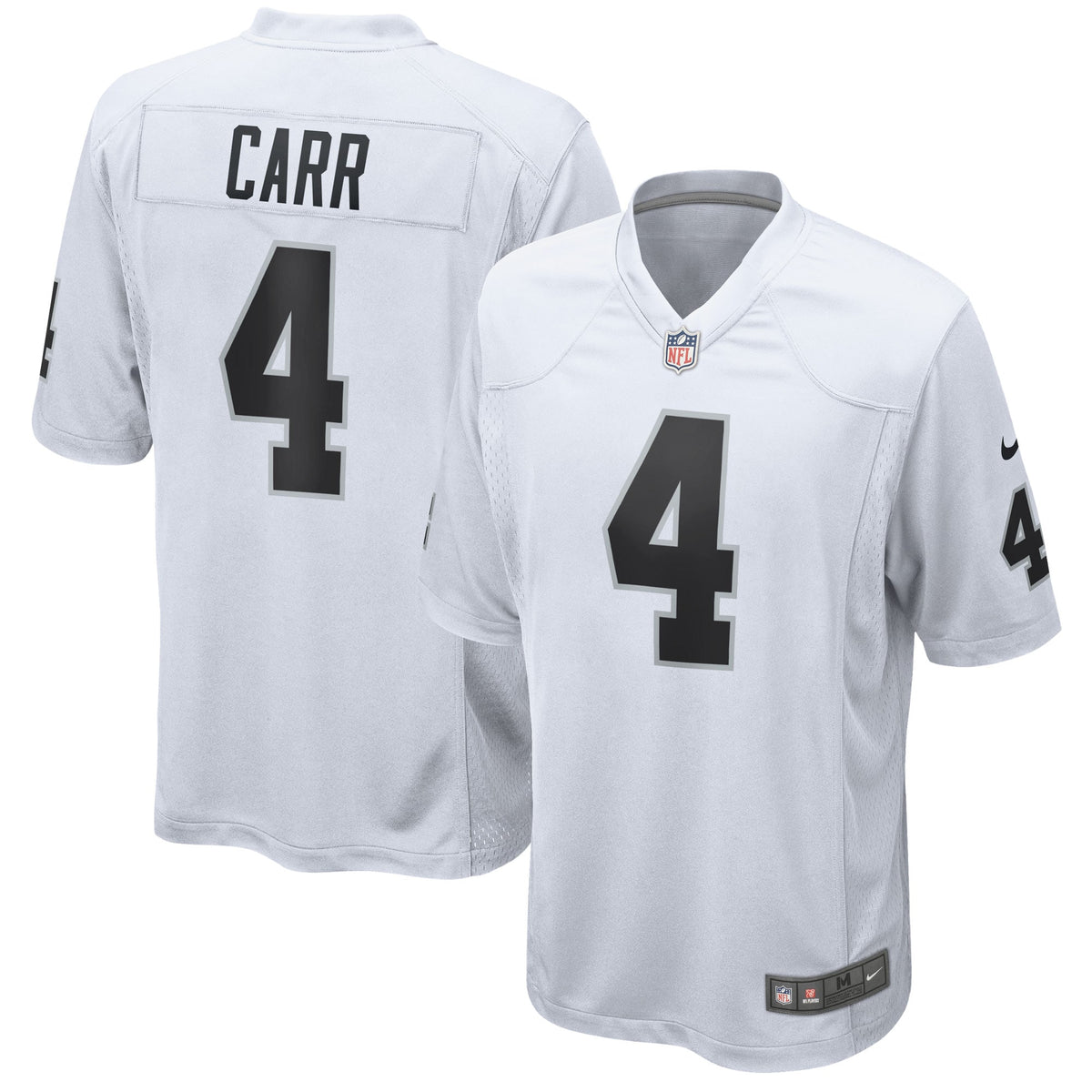 Derek Carr Las Vegas Raiders Nike Game Jersey White
