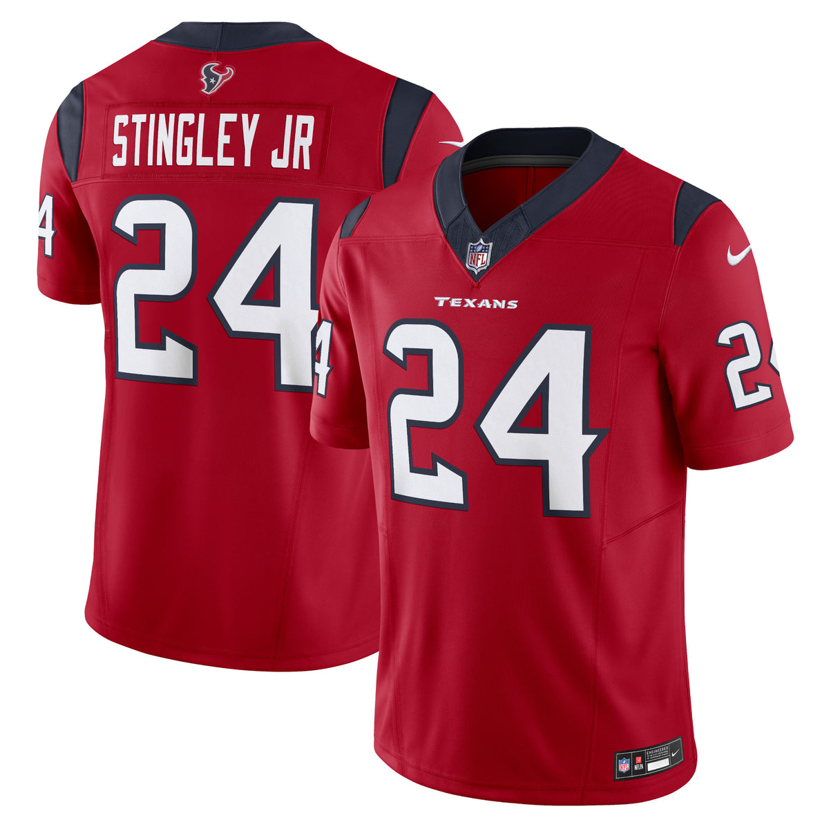 Derek Stingley Jr. Houston Texans Nike Vapor F.U.S.E. Limited Jersey Red