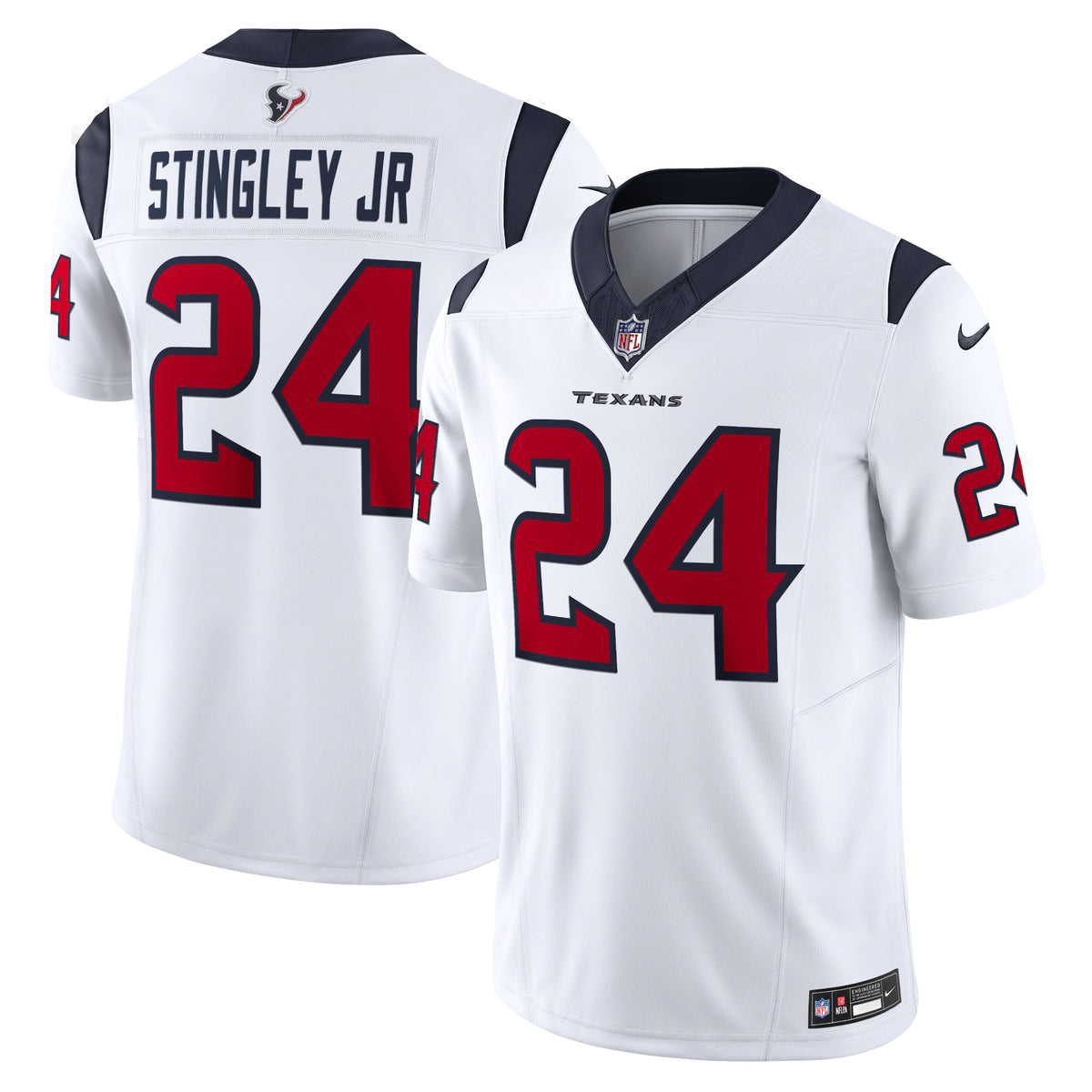 Derek Stingley Jr. Houston Texans Nike Vapor F.U.S.E. Limited Jersey White