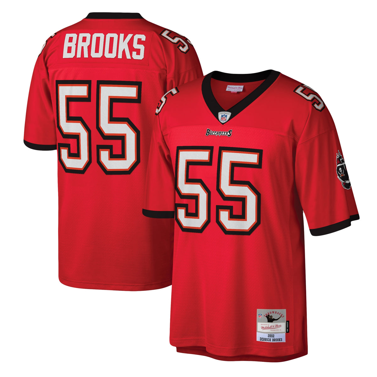 Derrick Brooks Tampa Bay Buccaneers Mitchell Ness Legacy Replica Jersey Red