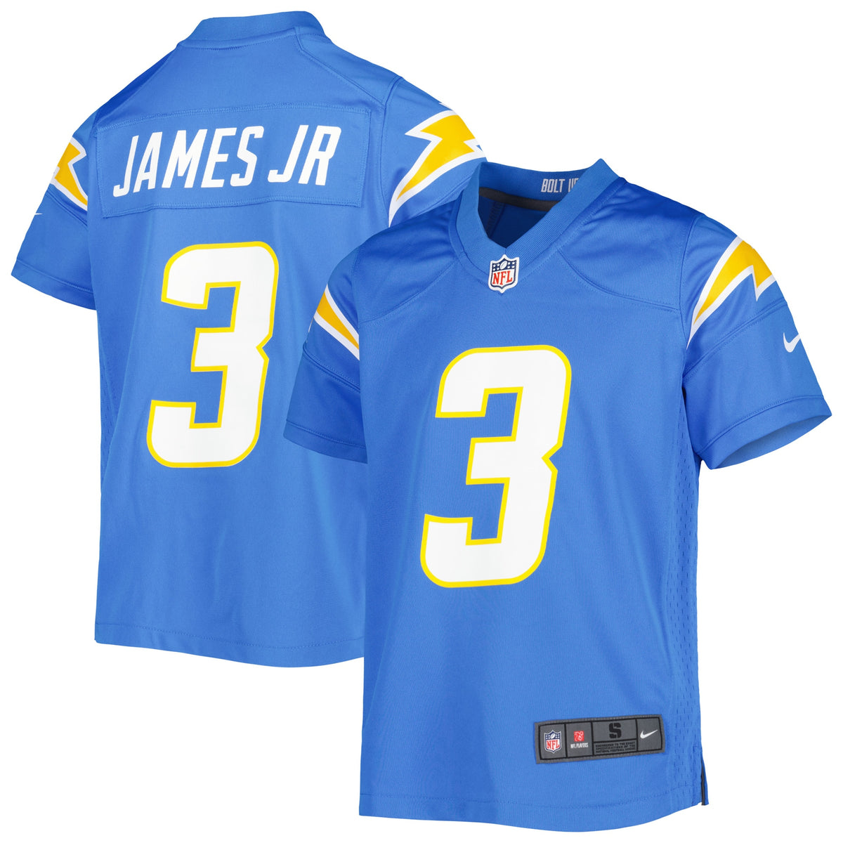Derwin James Los Angeles Chargers Nike Youth Game Jersey Powder Blue
