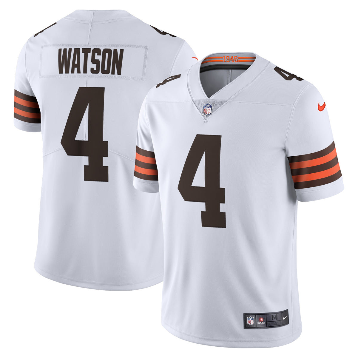 Deshaun Watson Cleveland Browns Nike 2020 Vapor Limited Jersey White