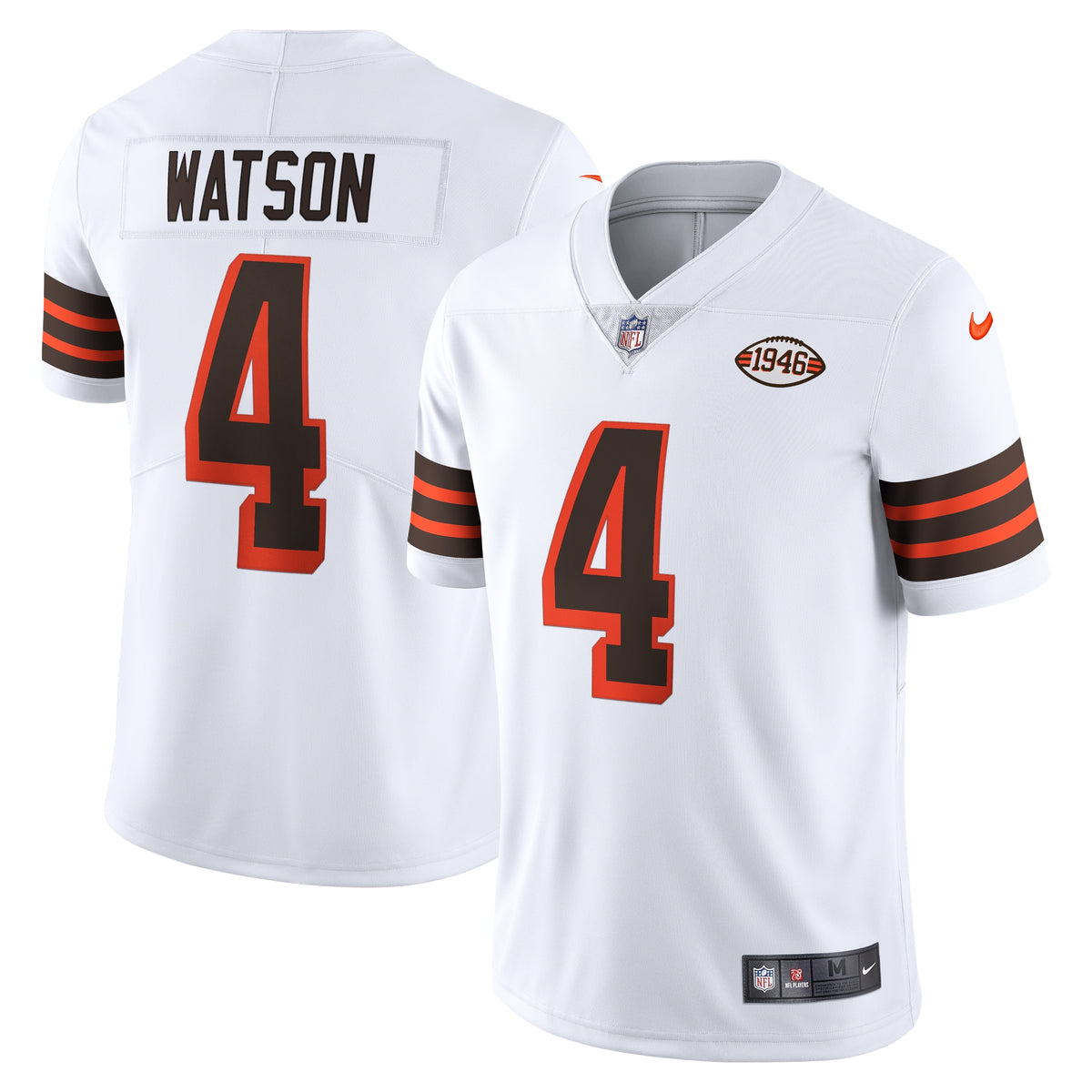 Deshaun Watson Cleveland Browns Nike 2021 Alternate Vapor Limited Jersey White