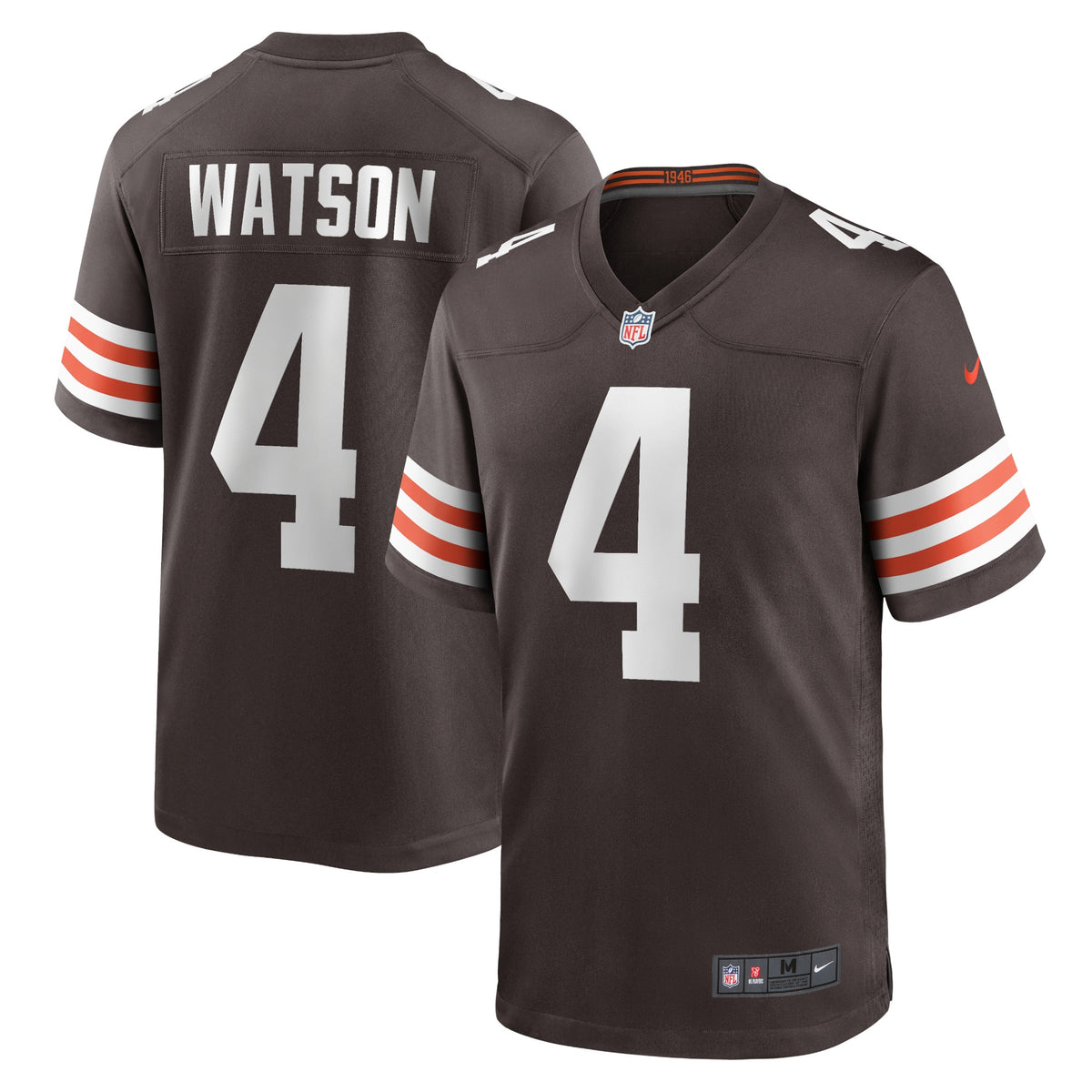 Deshaun Watson Cleveland Browns Nike Game Jersey Brown