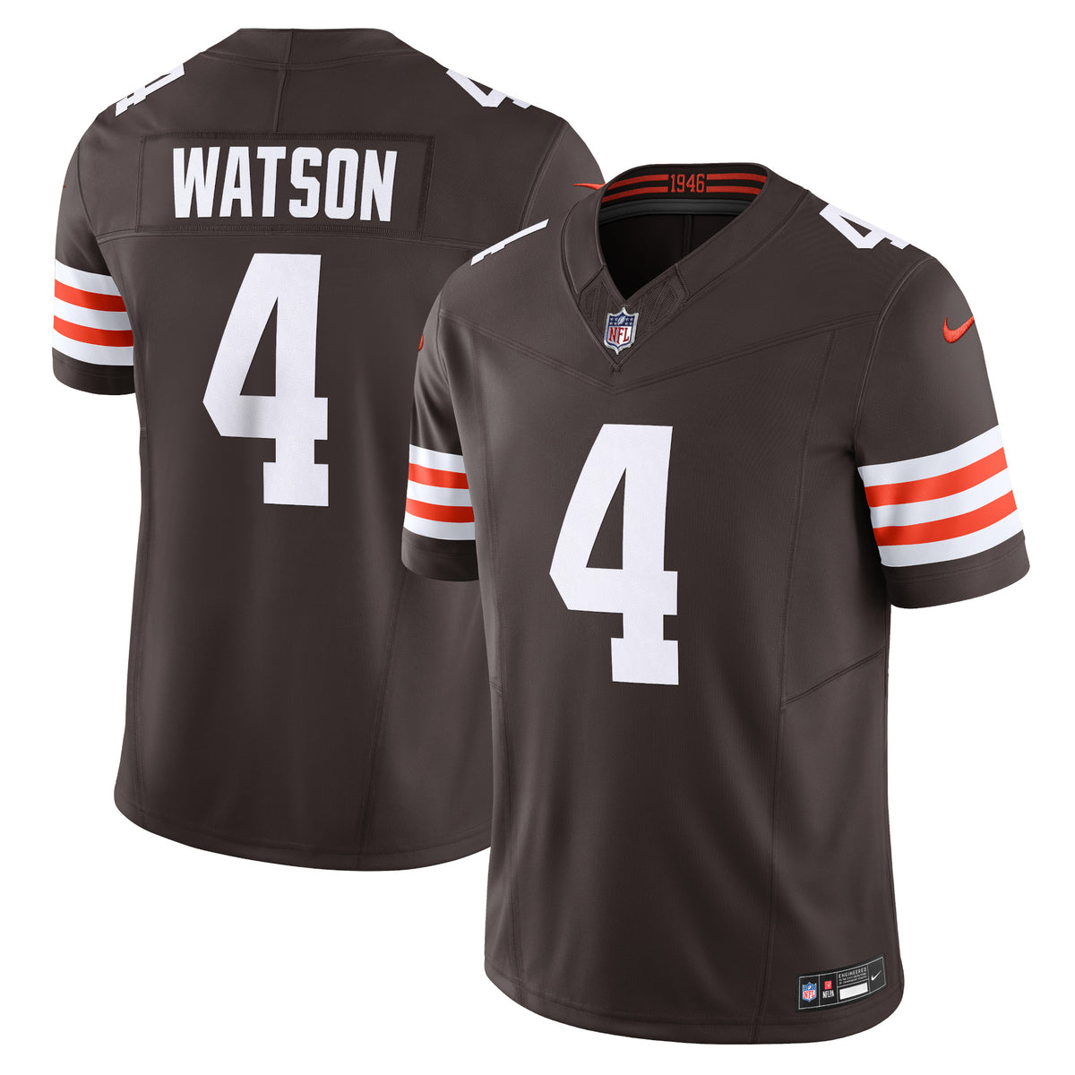 Deshaun Watson Cleveland Browns Nike Vapor F.U.S.E. Limited Jersey Brown