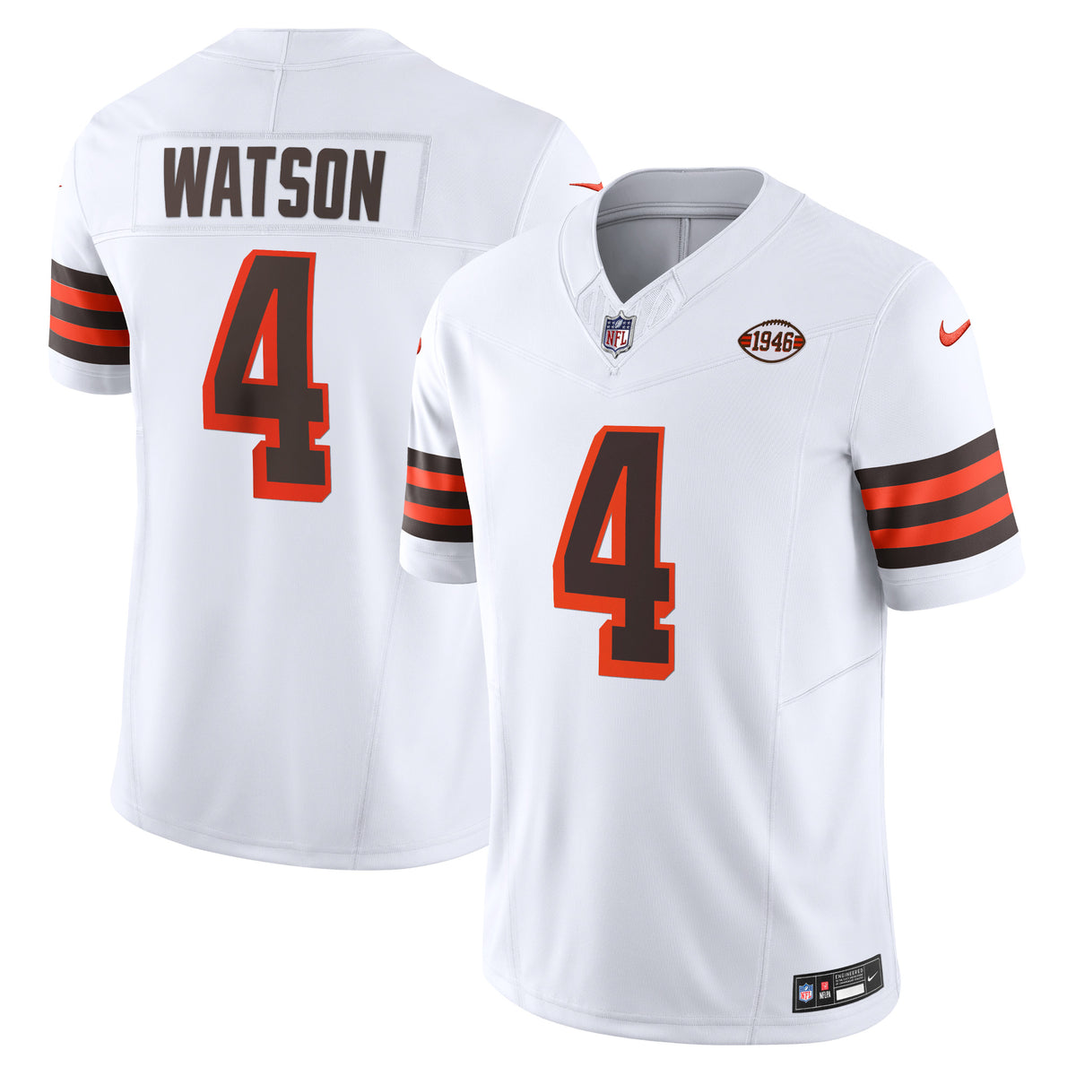 Deshaun Watson Cleveland Browns Nike Vapor F.U.S.E. Limited Jersey White