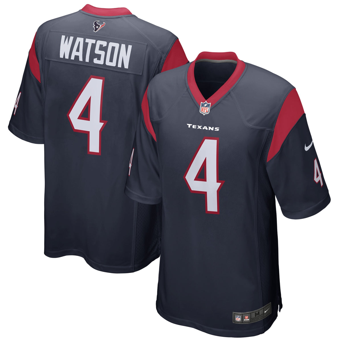 Deshaun Watson Houston Texans Nike Game Jersey Navy