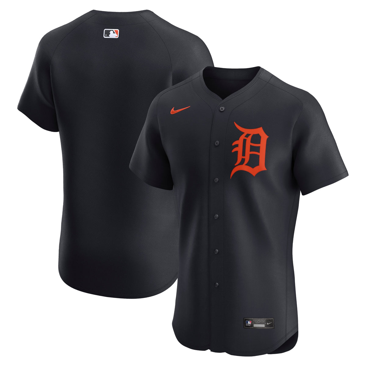 Detroit Tigers Nike Alternate Elite Jersey Navy
