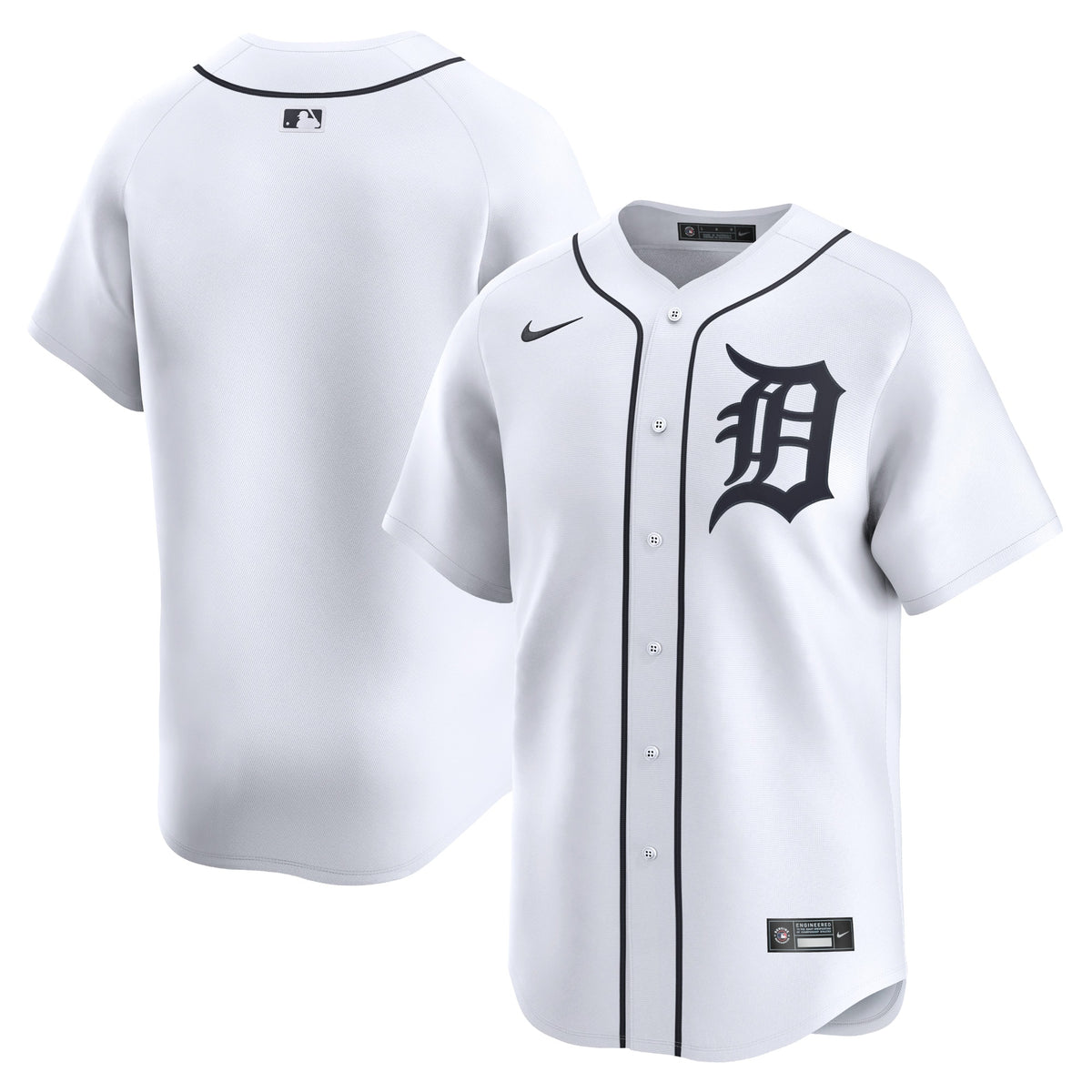 Detroit Tigers Nike Youth Home Limited Jersey White
