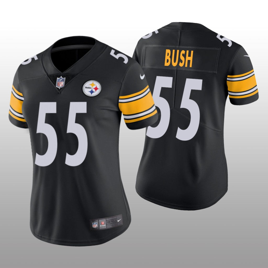 Devin Bush Pittsburgh Steelers Black Draft Vapor Limited Jersey