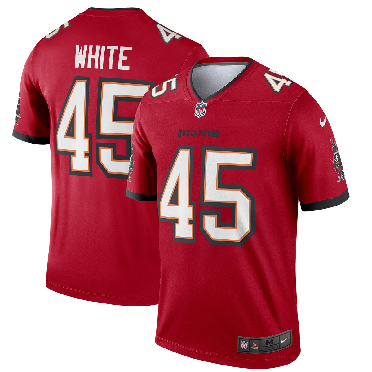 Devin White Tampa Bay Buccaneers Nike Legend Jersey Red