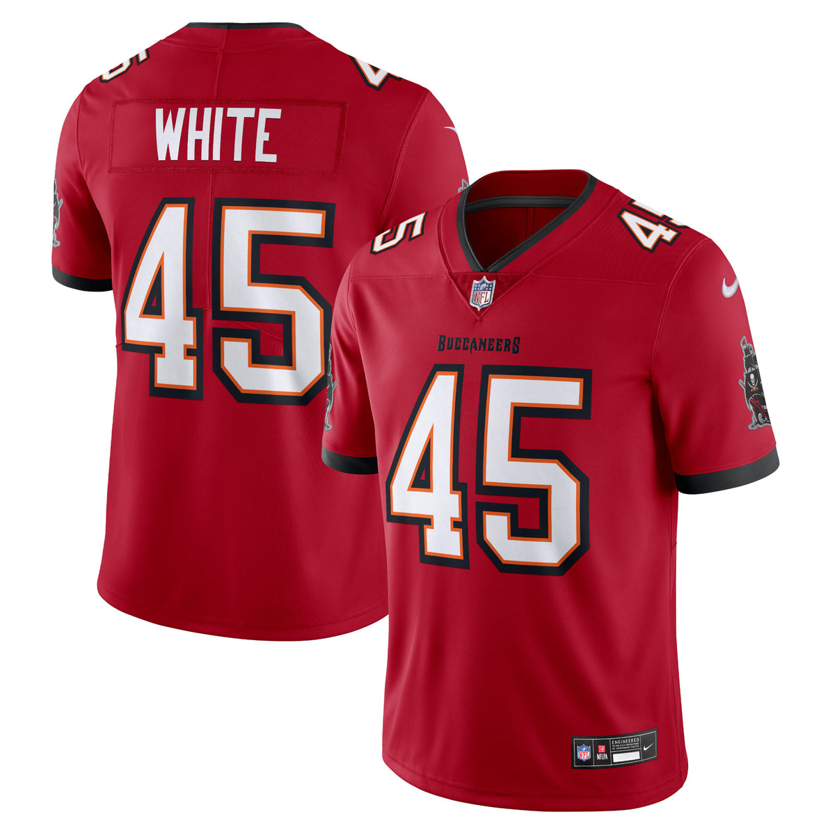 Devin White Tampa Bay Buccaneers Nike Vapor Untouchable Limited Jersey Red