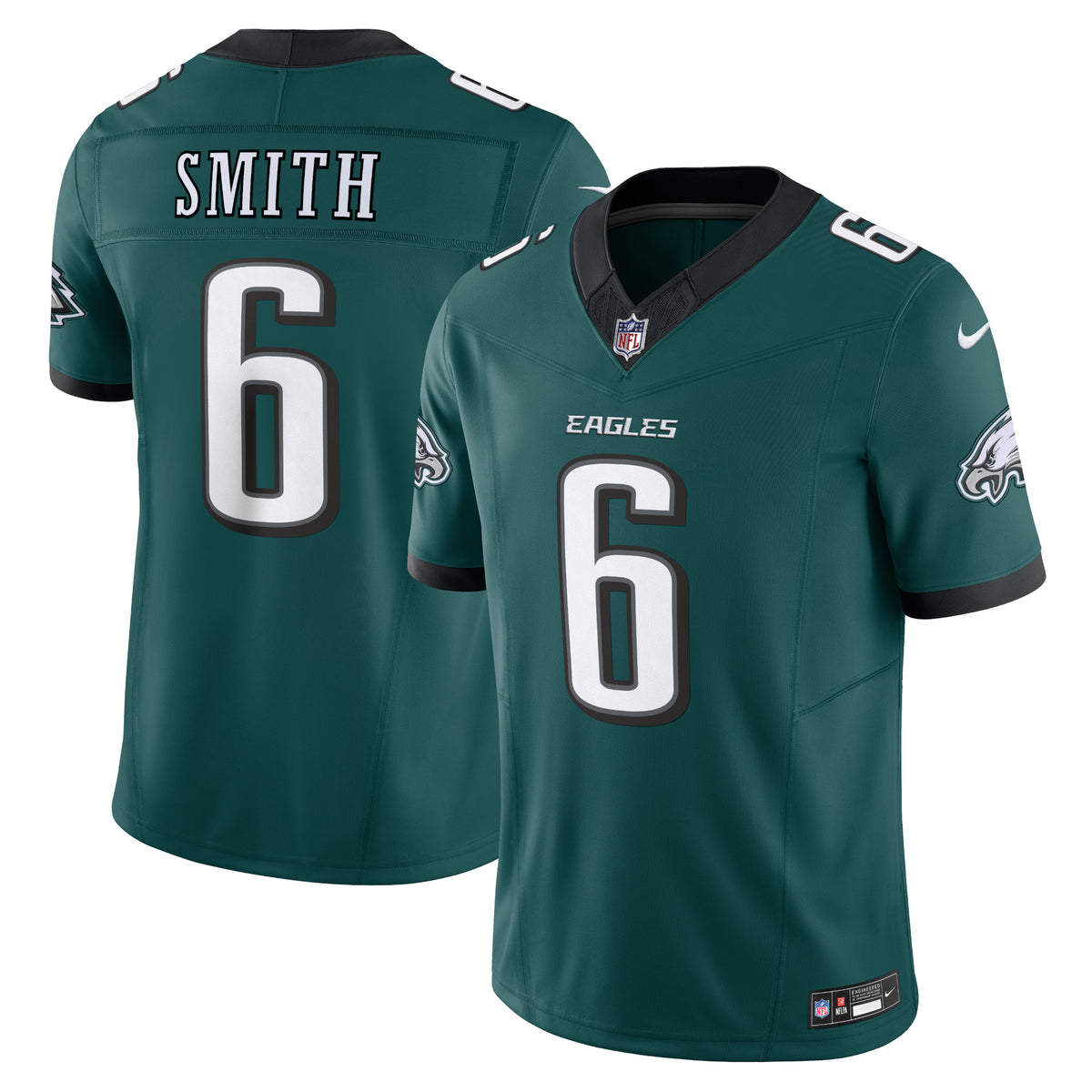 DeVonta Smith Philadelphia Eagles Nike Vapor F.U.S.E. Limited Jersey Midnight Green