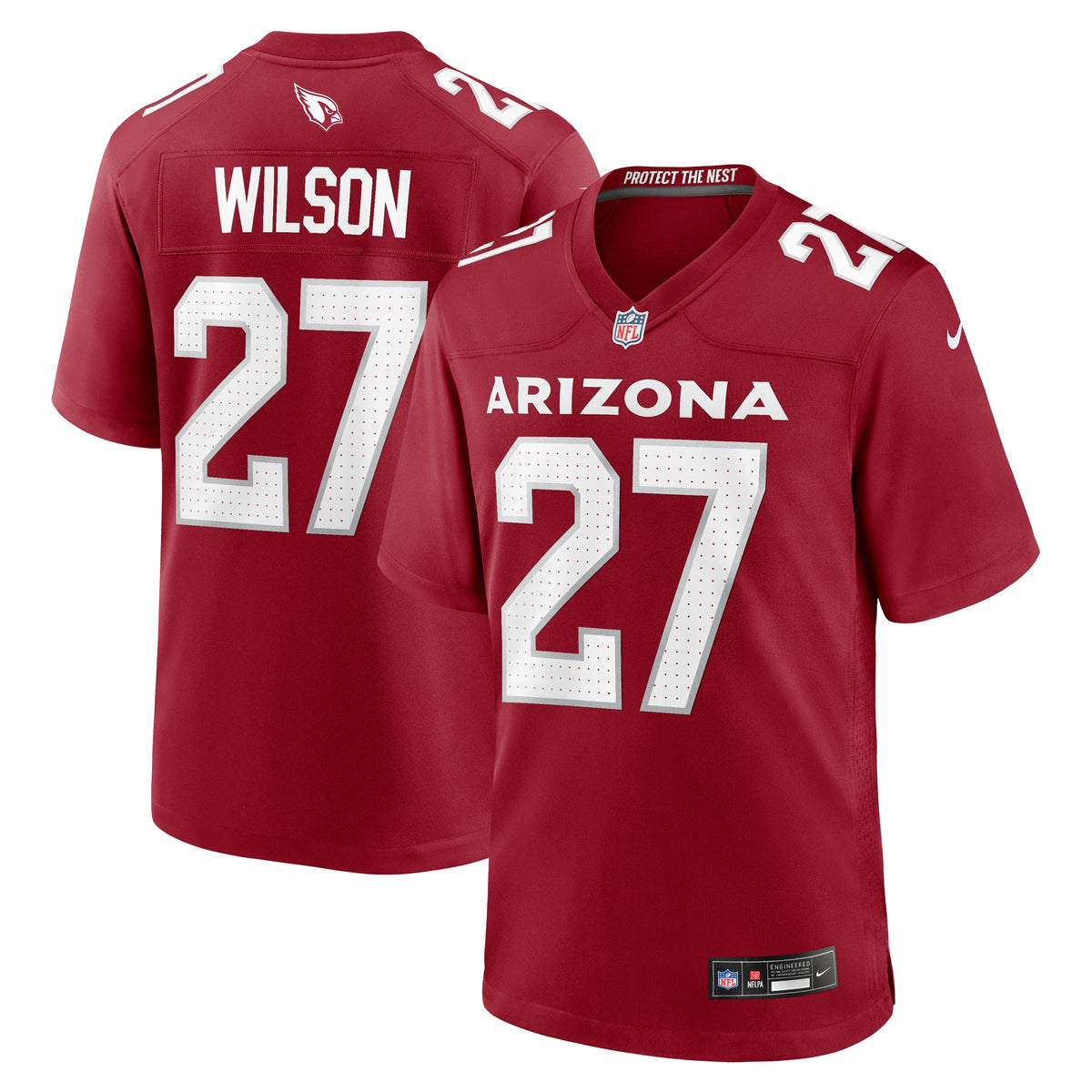 Divaad Wilson Arizona Cardinals Nike Team Game Jersey Cardinal