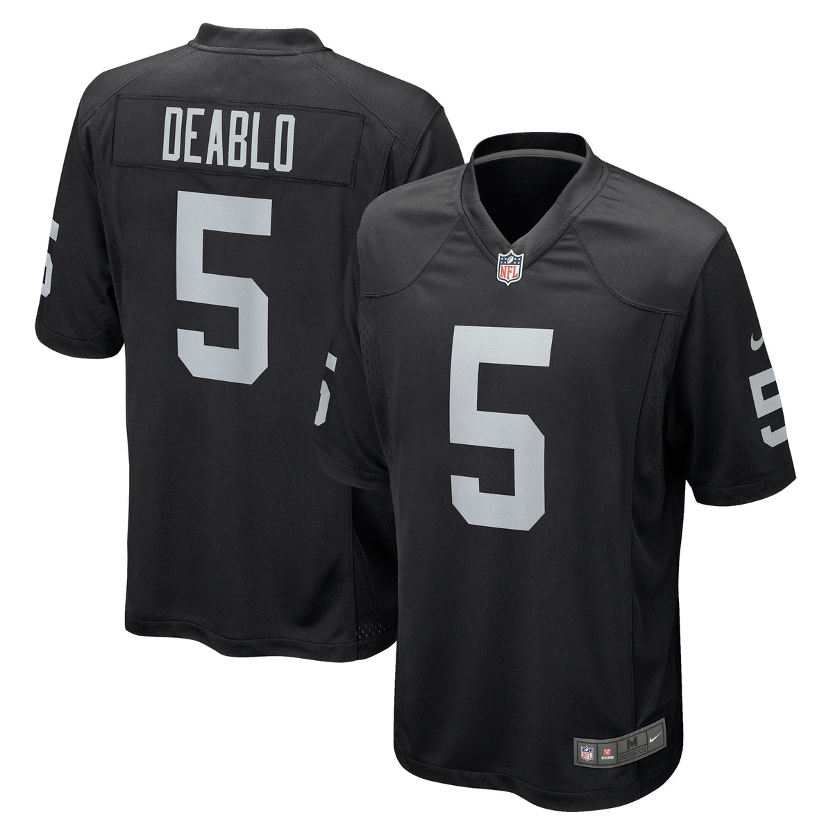 Divine Deablo Las Vegas Raiders Nike Player Game Jersey Black