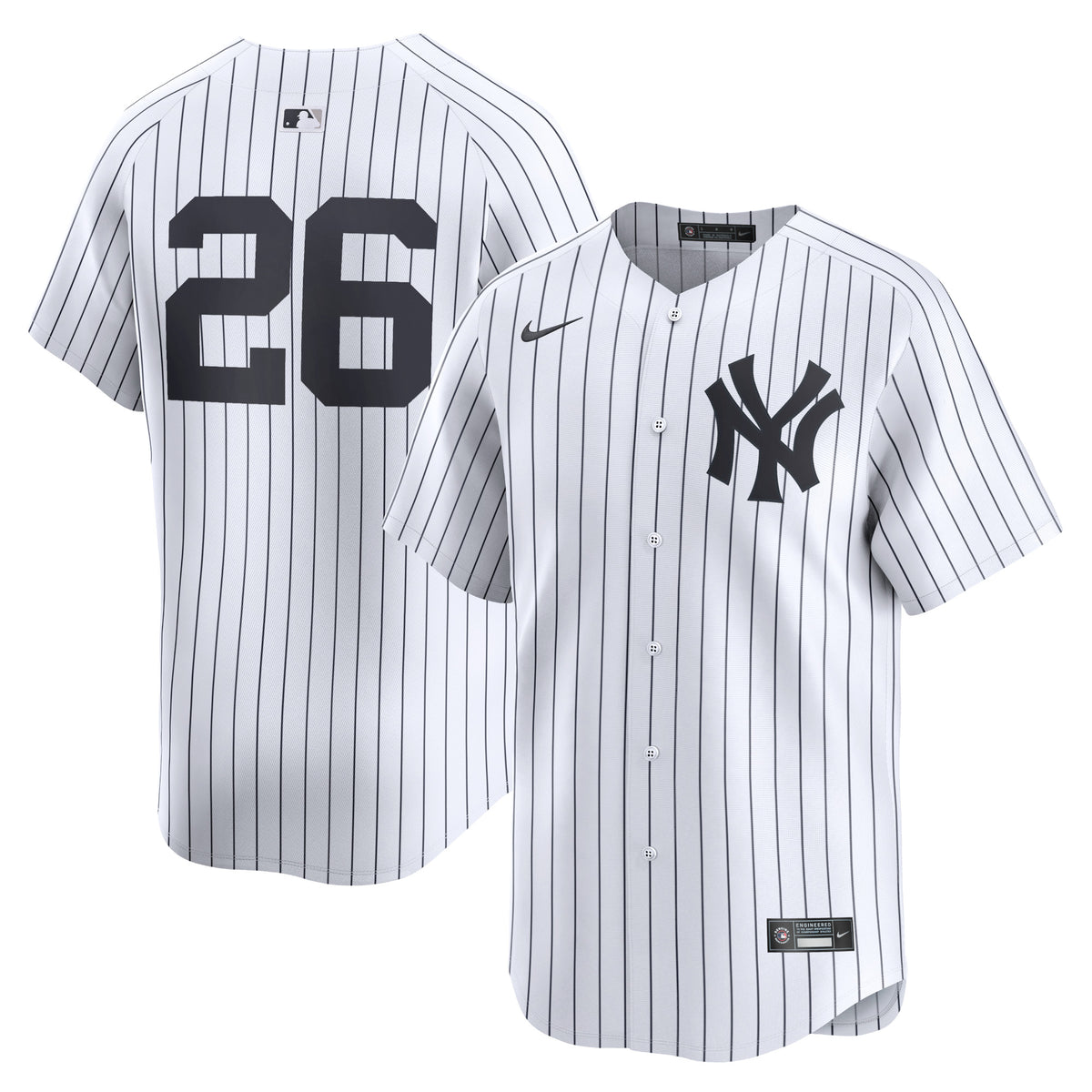 DJ LeMahieu New York Yankees Nike Home Limited Player Jersey White