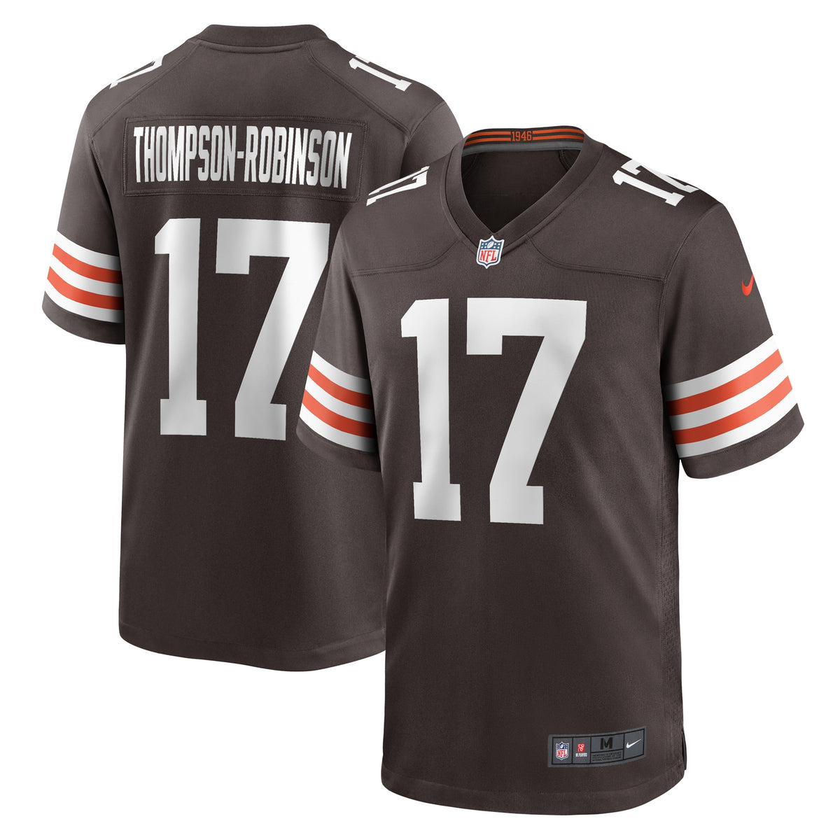Dorian Thompson-Robinson Cleveland Browns Nike Team Game Jersey Brown