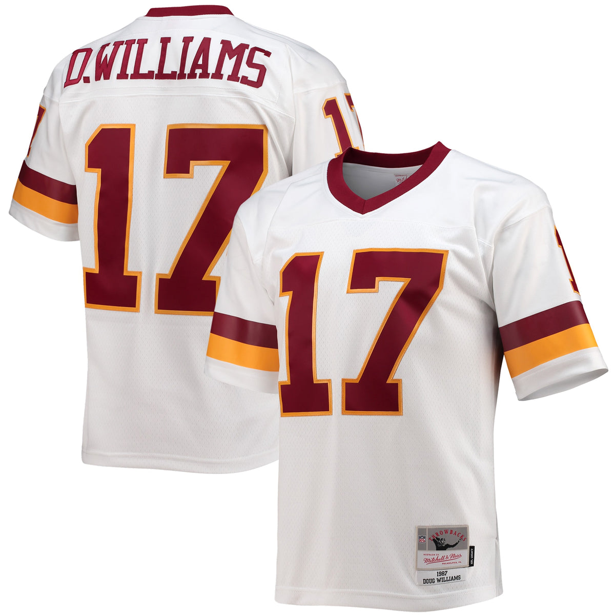 Doug Williams Washington Football Team Mitchell Ness Legacy Replica Jersey White