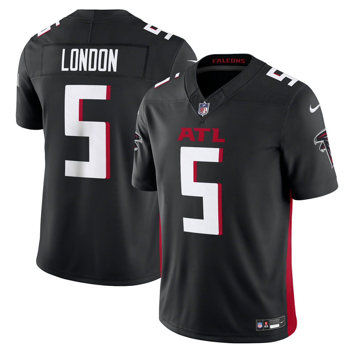 Drake London Atlanta Falcons Nike Vapor F.U.S.E. Limited Jersey Black
