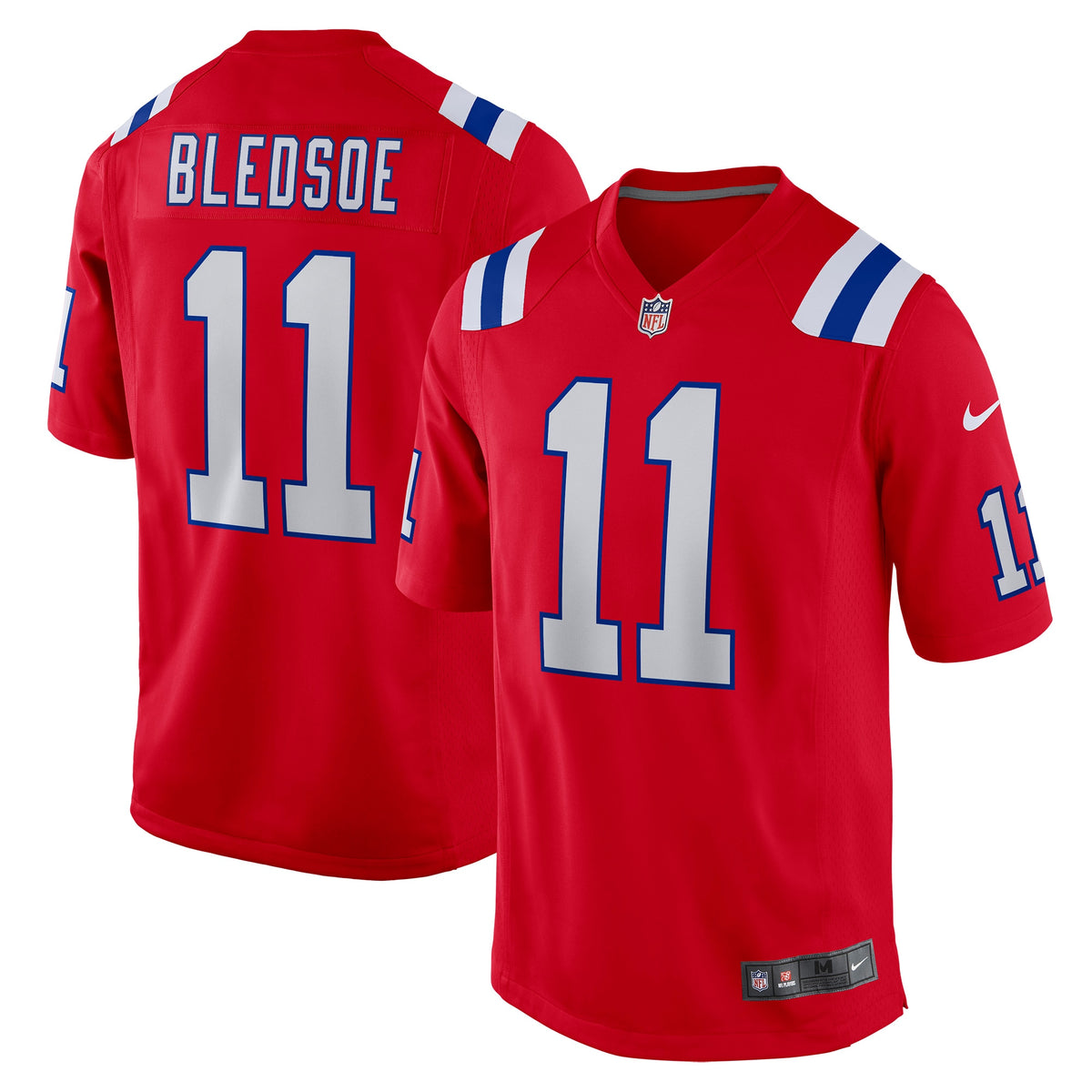 Drew Bledsoe New England Patriots Nike Retired Player Alternate Game Jersey Red