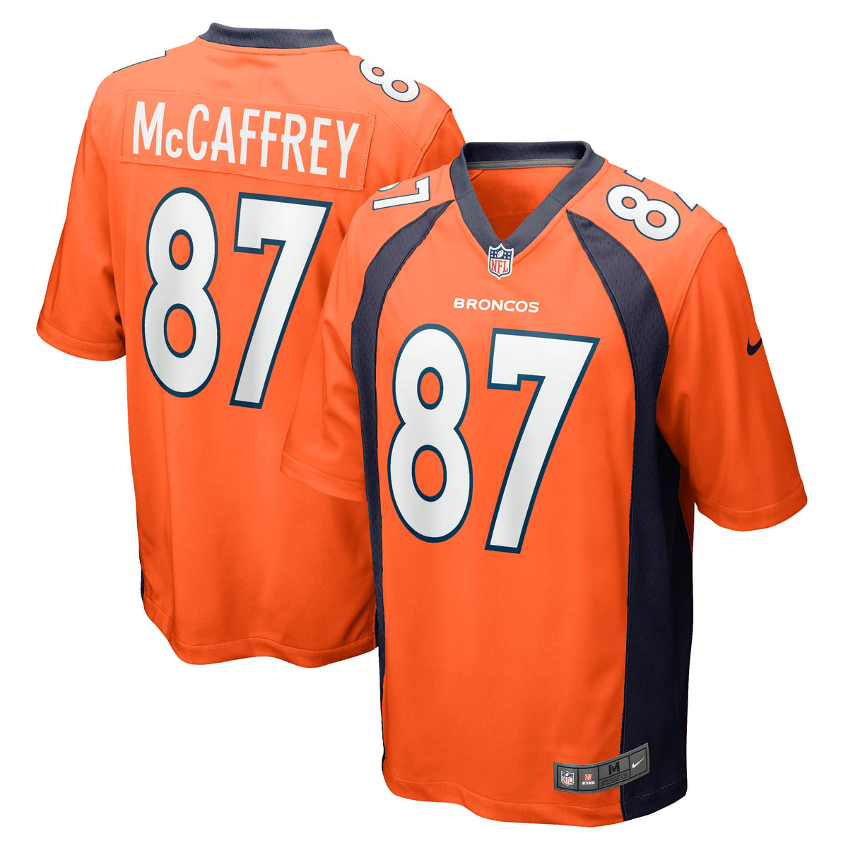 Ed McCaffrey Denver Broncos Nike Game Retired Player Jersey Orange