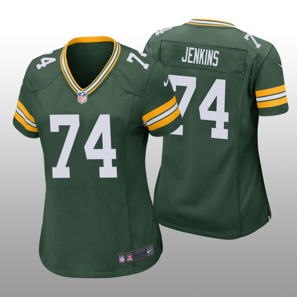 Elgton Jenkins Green Bay Packers Green Draft Game Jersey