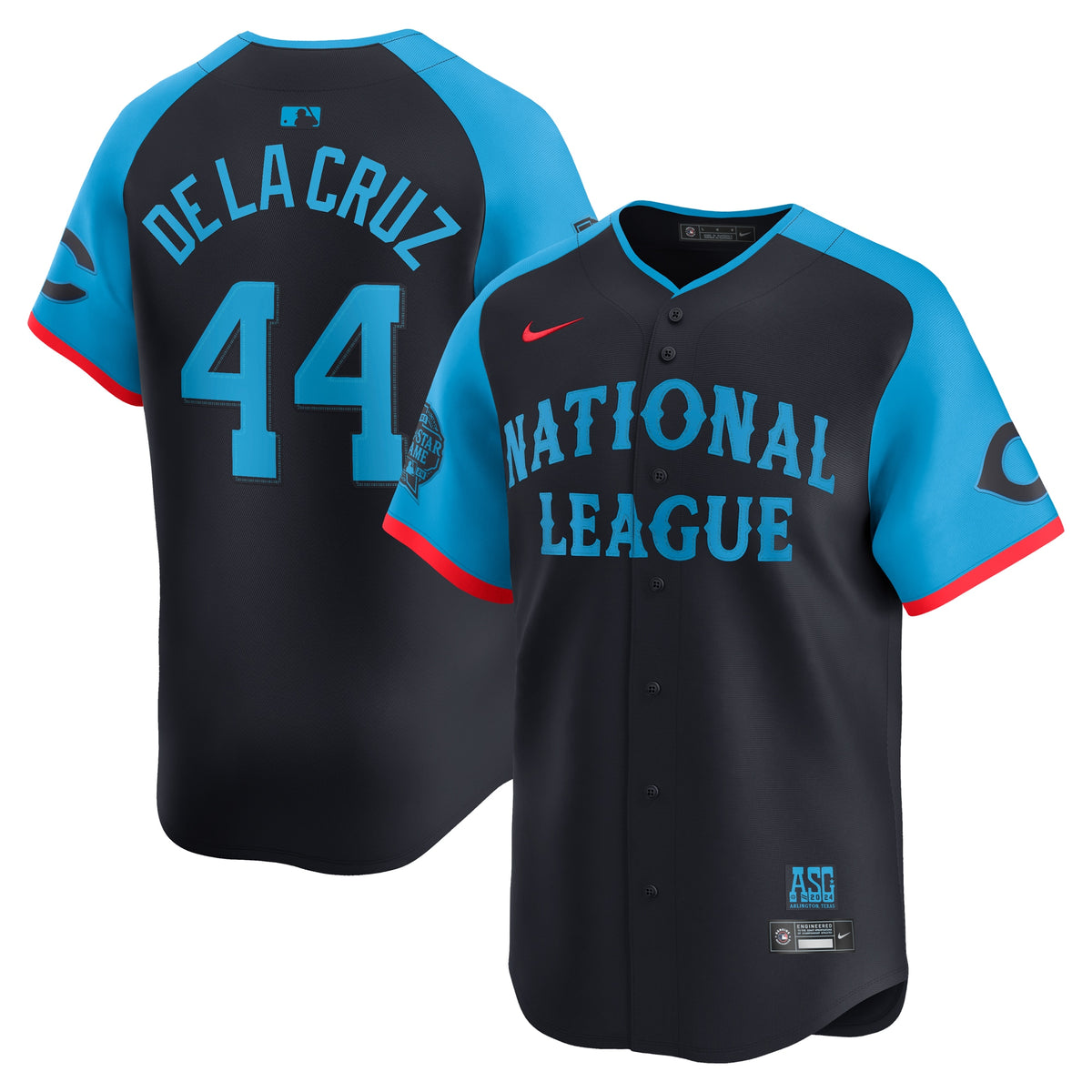 Elly De La Cruz National League Nike 2024 MLB All-Star Game Limited Player Jersey Navy