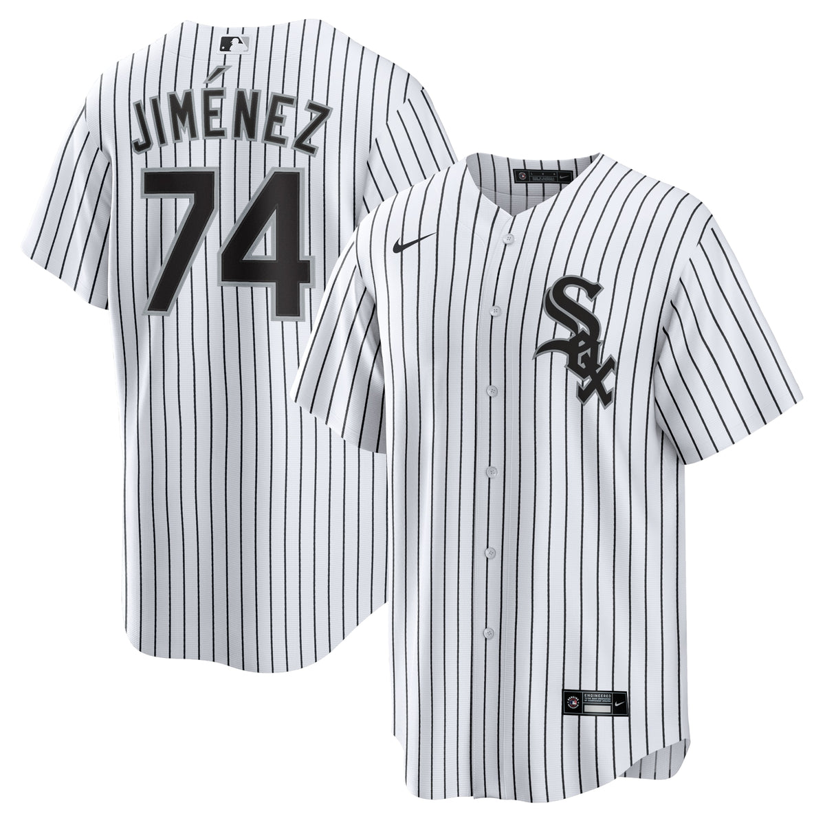 Eloy Jimenez Chicago White Sox Nike Home Replica Player Name Jersey White