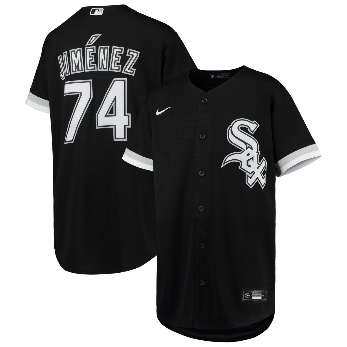Eloy Jimenez Chicago White Sox Nike Youth Alternate Replica Player Jersey Black