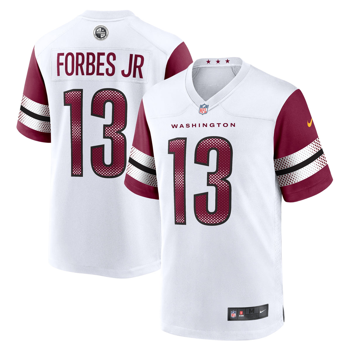 Emmanuel Forbes Jr. Washington Commanders Nike Away Game Jersey White