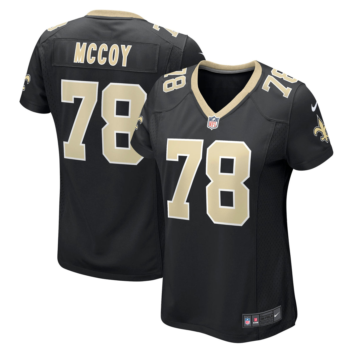 Erik Mccoy New Orleans Saints Nike Women's Game Jersey Black