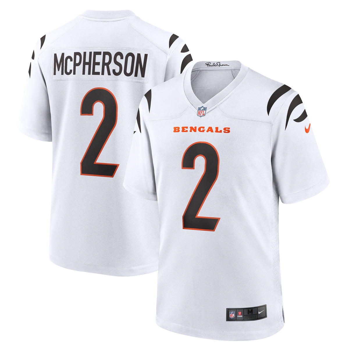 Evan McPherson Cincinnati Bengals Nike Game Player Jersey White