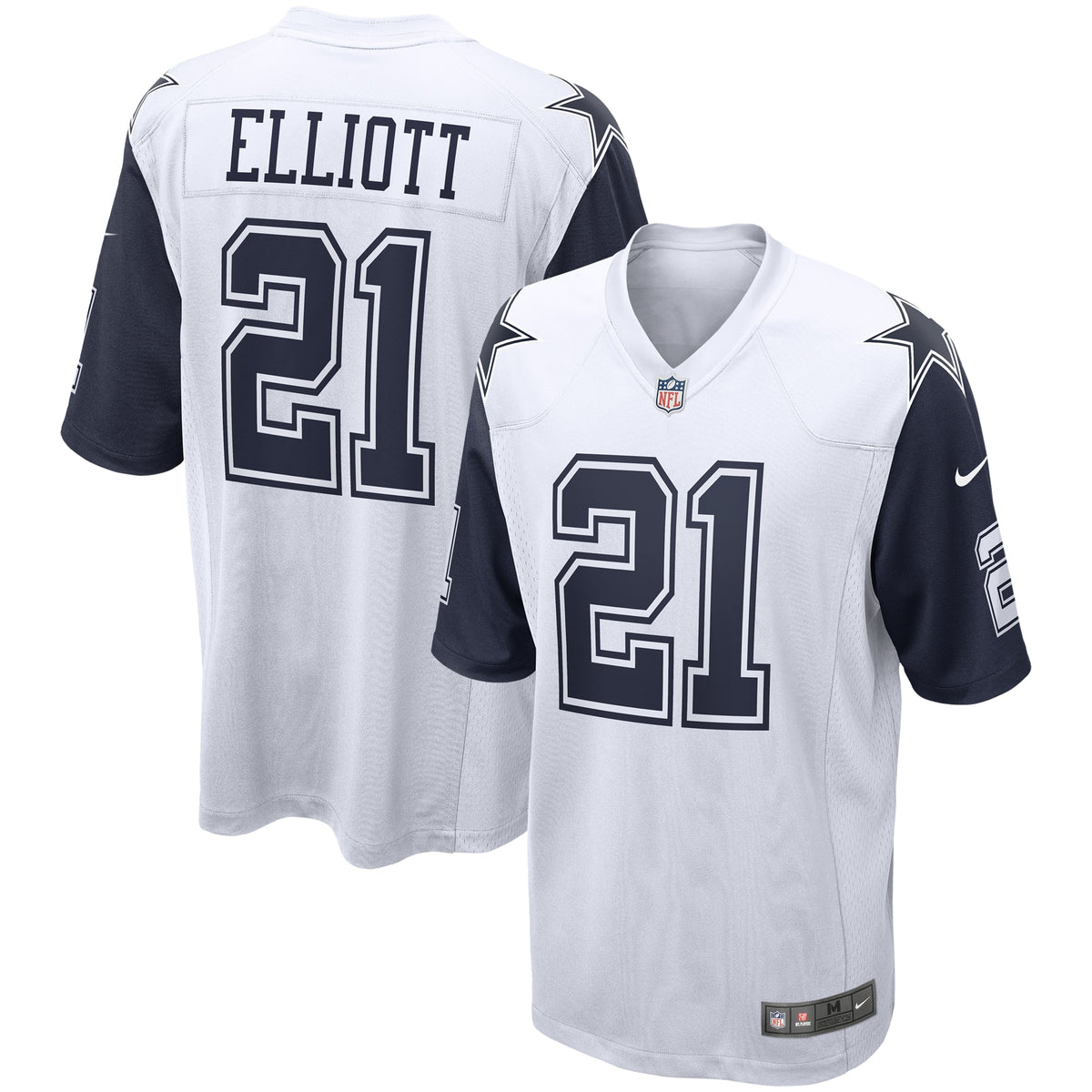 Ezekiel Elliott Dallas Cowboys Nike Alternate Game Jersey White