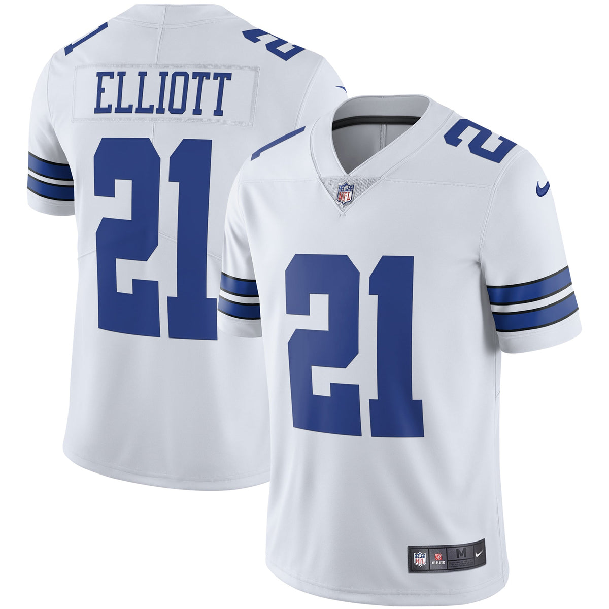 Ezekiel Elliott Dallas Cowboys Nike Vapor Limited Player Jersey White