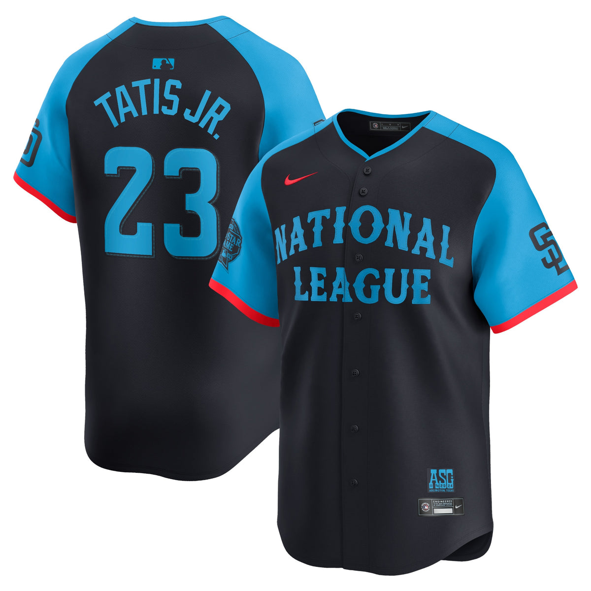Fernando Tatis Jr. National League Nike 2024 MLB All-Star Game Limited Player Jersey Navy