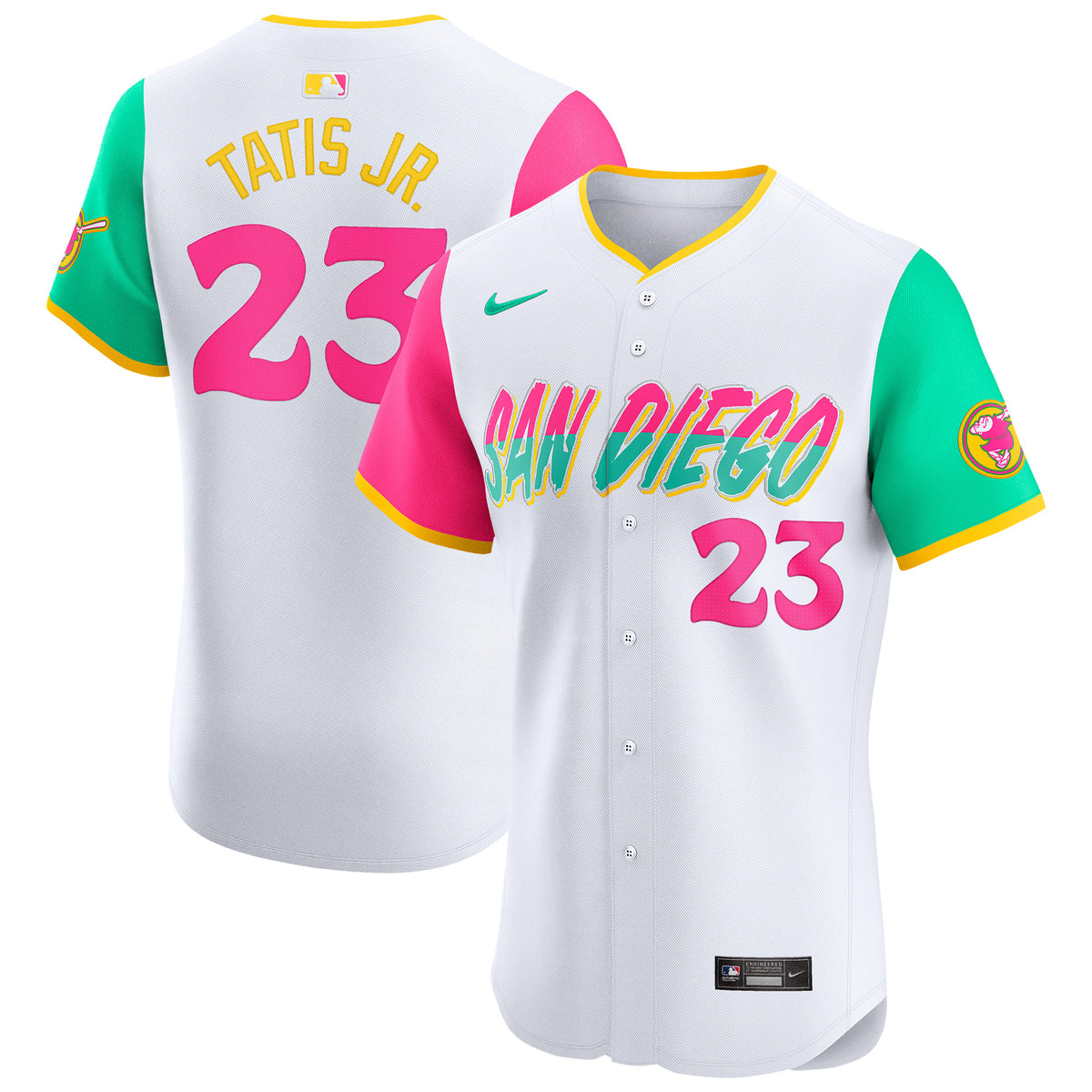 Fernando Tatis Jr. San Diego Padres Nike City Connect Elite Player Jersey White