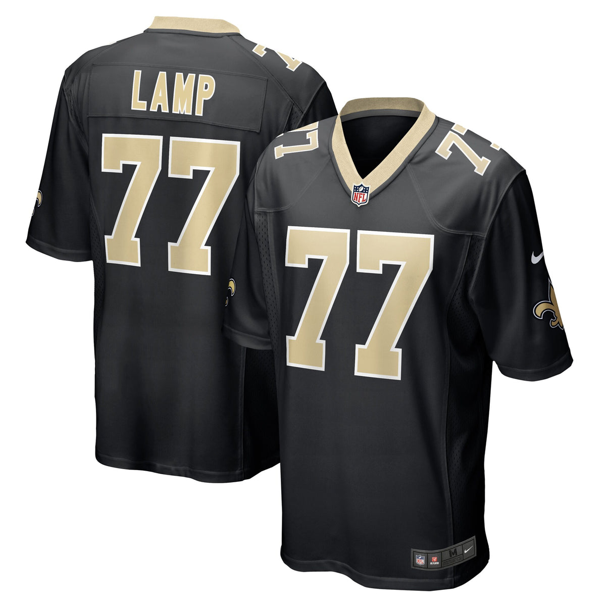 Forrest Lamp New Orleans Saints Nike Game Player Jersey Black