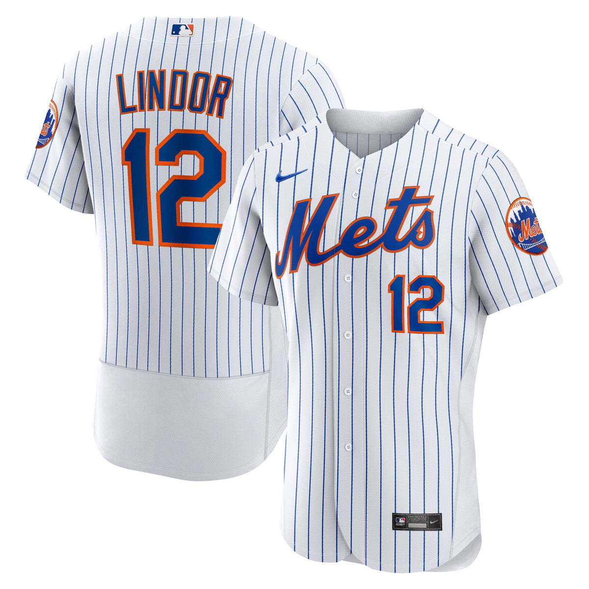 Francisco Lindor New York Mets Nike Home Authentic Player Jersey White