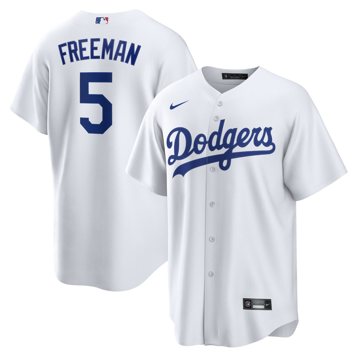 Freddie Freeman Los Angeles Dodgers Nike Replica Player Jersey White