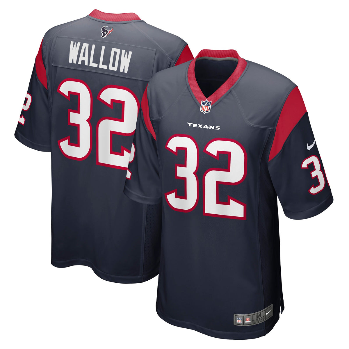 Garret Wallow Houston Texans Nike Game Jersey Navy