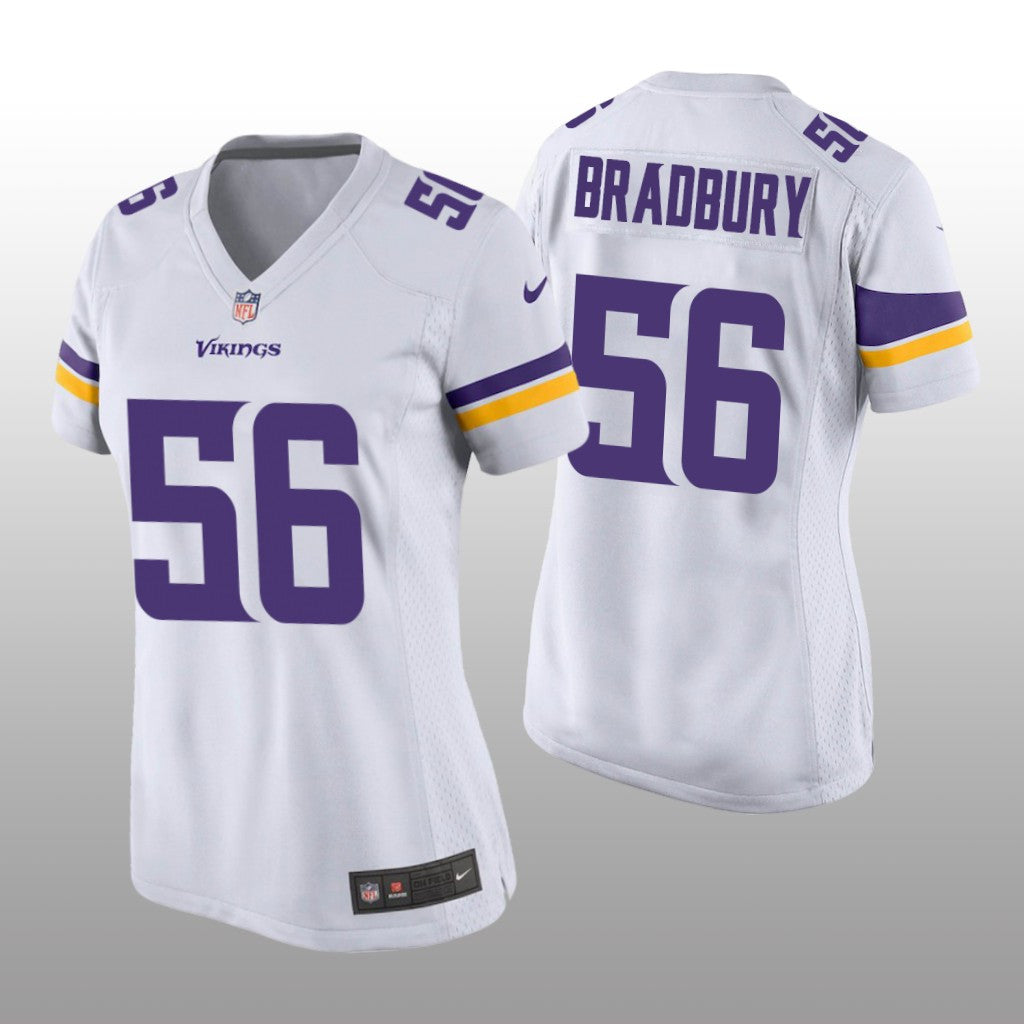 Garrett Bradbury Minnesota Vikings White Draft Game Jersey