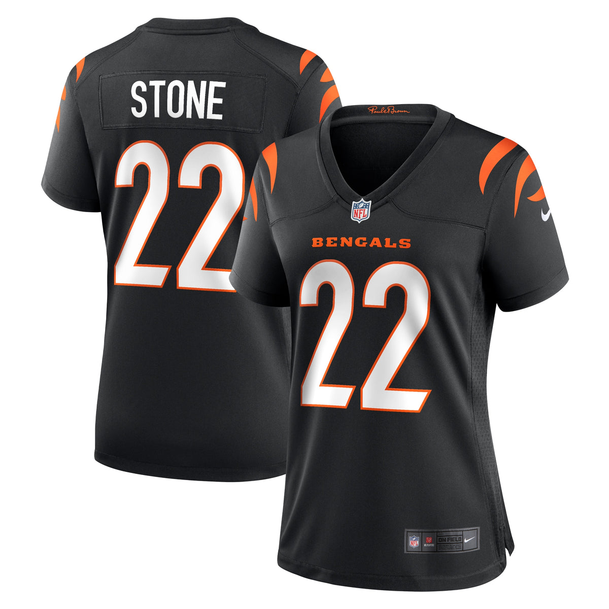 Geno Stone Cincinnati Bengals Nike Women's Game Jersey Black