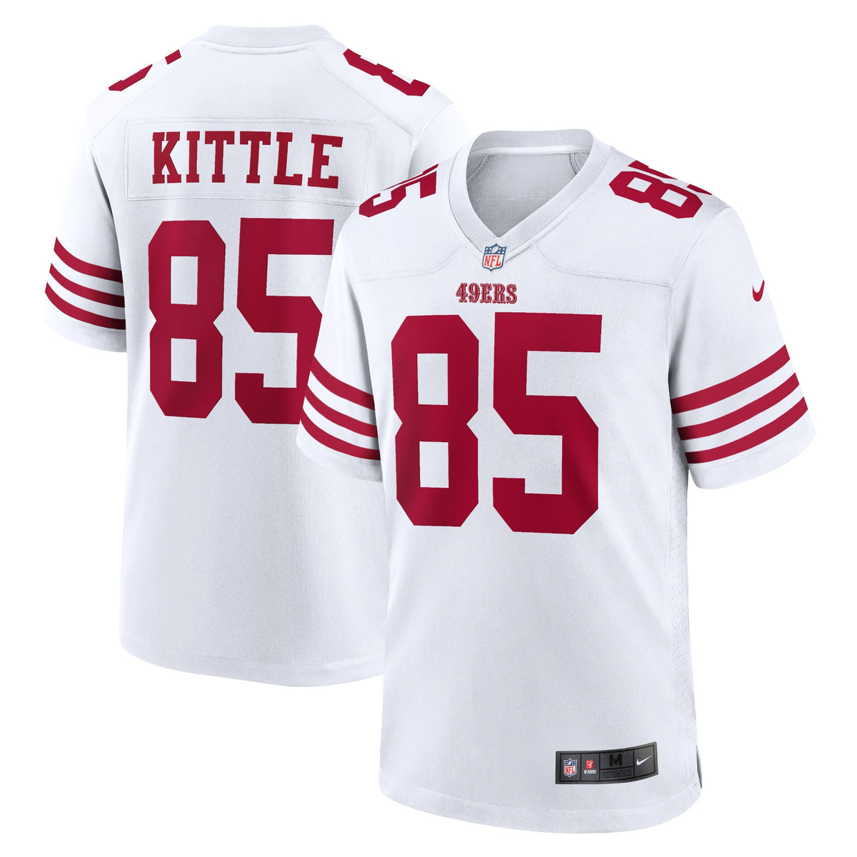 George Kittle San Francisco 49ers Nike Player Game Jersey White
